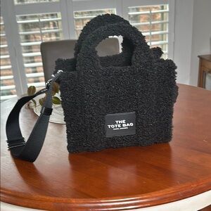 Marc Jacobs Black Teddy Tote Bag